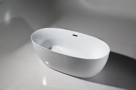 Ladodo Slim Edge 1500mm Αυγό σχήμα μπανιέρα Pop Up Αποχέτευση και χρώμα Δεν υπάρχει αλλαγή