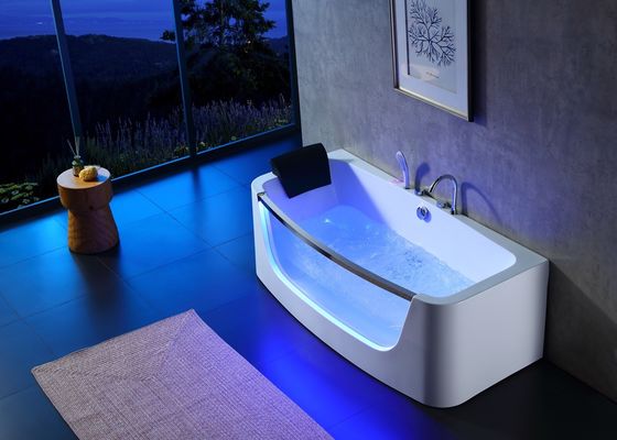 Σύγχρονο σχεδιασμό 3 άτομα μασάζ μπάνιο με Led γυάλινη πόρτα