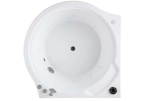 Ακρυλικό Whirlpool Γωνιακή μασάζ μπανιέρα με κύκλο καταρράκτη