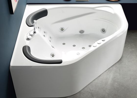 1500 χιλιοστών Σειρά διαμάντι Γωνία Whirlpool μπανιέρα για 2 άτομα
